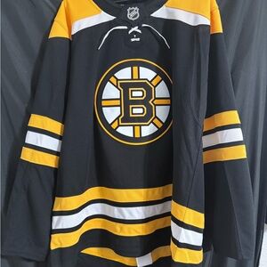 Boston Bruins  Stitched Lettering Hockey Jersey